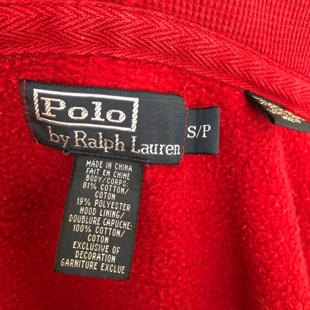 EUC Men’s Polo by Ralph Lauren Hoodie Small - Picture 3 of 8